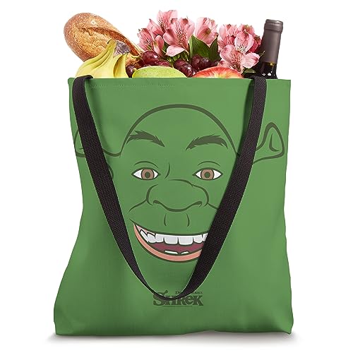 Bolso tote de disfraz de Halloween con cara grande de Shrek miniatura 4