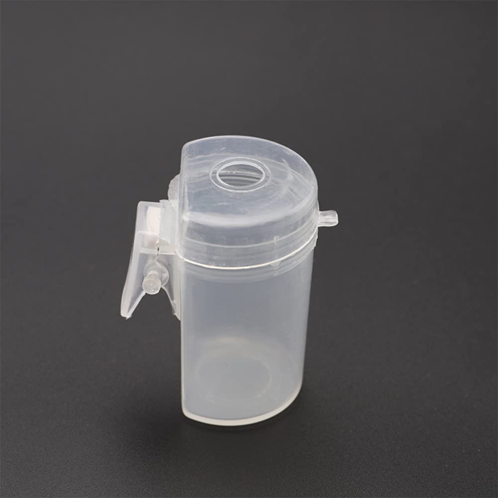 SPORTARC Fishing Pole Pots, Carp Pole Pots Pellet Cup Fishing Rod Clip Feeder Cup Feeding Pot Bait Accessory, 1 Hole