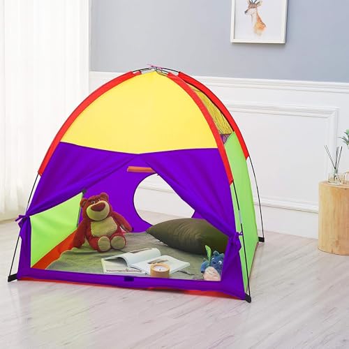 ATDAWN Rainbow Pop-Up Play Tent