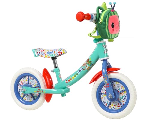 Image of Dynacraft Cocomelon Balance Bike for Kids - Ideal for Toddlers, Lightweight and Durable, Fun and Colorful Design, Perfect for Learning Balance and Coordination, Easy to Assemble