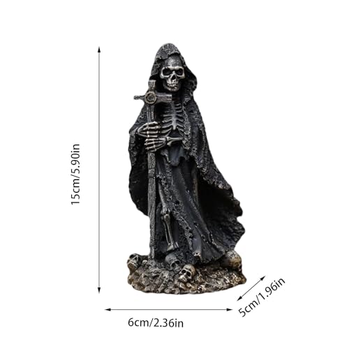 Décor du diable d'Halloween en résine, cadeau idéal d'art obscur