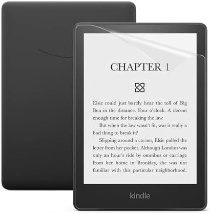 YoungMe 2-Pack Anti-Glare (Matte) Screen Protector for 6" Kindle Paperwhite 10th Gen 2018 release, Full Coverage Premium PET Protective Film Eye-Caring Matte Screen Protector