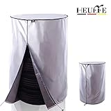 Teuffe Ø72cm x H117cm universale Reifenabdeckung für 4 Reifen Schutzhülle Reifenhülle Reifensack Reifentasche 16 17 18 19 20zoll