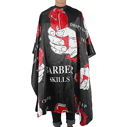 KTM Healthcare® Salon Apron, Hair Cutting Cape, Exquisite Workmanship Professional Stylist for Beauty Salon Family Salon Salon Shop(Black) |