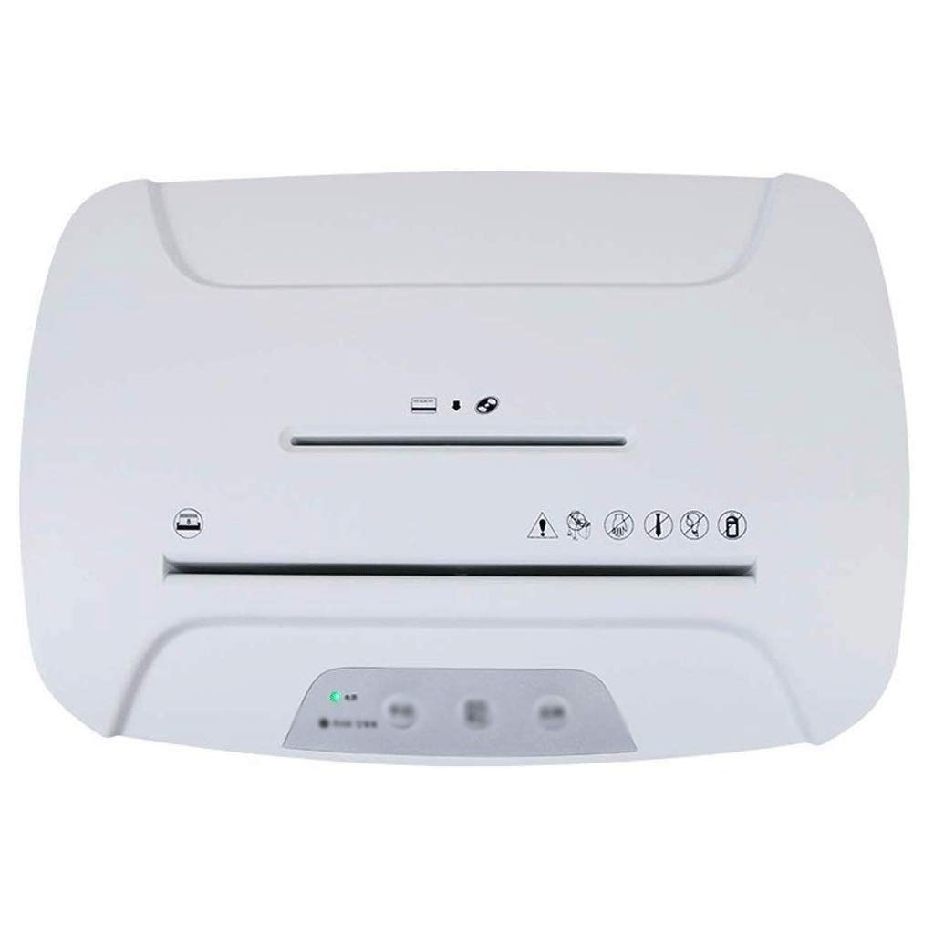 Trituradora eléctrica Oficina de Alta Seguridad Micro-Corte de Papel del CD Tarjeta de crédito Shredder con 1,8 galones grande Bote de Basura de la Capacidad y la Ventana Transparente
