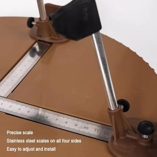 Machine à découper en céramique réglable en ABS durable et métal de qualité - 5