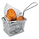 Garcia de Pou 6 Einheit Mini Fryer 1 Portion Box, Edelstahl, silber, 30 x 30 x 30 cm