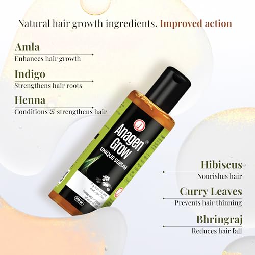 Image of Dr.JRK's Anagen Grow Unique Serum - 100ML x Pack of 4