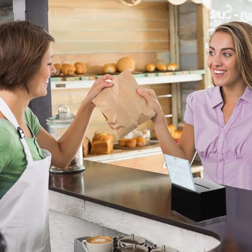 Empfohlene Box, Spendenbox Abschließbar, Acrylspendenbox, mit Schwarzem Schlüssel, Verdicktes Acryl, Spendenbox Abschließbar, für Kommentare, Stimmzettel und Papierspenden, Schwarz