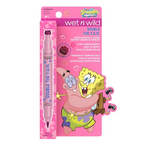wet n wild Spongebob Double The F.U.N. Delineador Líquido y Sello miniatura 1