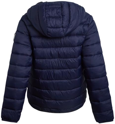 Image of DKNY Boys Puffer Jacket - Midweight Insulated Wind Water Resistant Hooded Puffer Winter Coat - Quilted Winter Jacket for Boys
