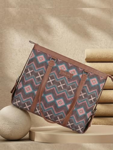 Image of Stylish Tote Bags for Office Use | Laptop Bag 15.6 inch | Purse for Women | Vegan Leather Handbag | Daily & Travel Use |