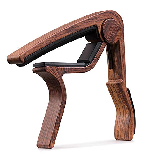 EURYTKS Accordeur de Guitare Capodastre en métal à Grain de Bois, pour Accessoires d’instruments de Musique de réglage… - Les Beatles, Paul McCartney, John Lennon, RIngo Starr, George Harrison EURYTKS Accordeur de Guitare Capodastre en métal à Grain de Bois, pour Accessoires d'instruments de Musique de réglage…
