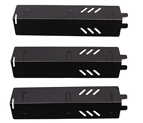 BBQ funland 13 1/16 X 3 5/8" Porcelain Steel Heat Plate, Heat Shield