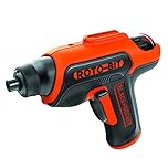 BLACK+DECKER 4V MAX Cordless Screwdriver with Bit Storage (BDCS50C) , Orange