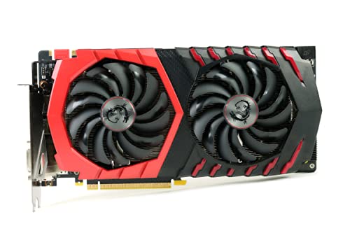 MSI Gaming GeForce GTX 1080 8GB GDDR5X SLI DirectX 12 VR Ready Graphics Card (GTX 1080 GAMING X 8G) (Renewed)