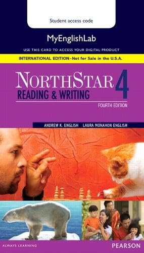 Northstar Reading and Writing 4 Myenglishlab, International Edition