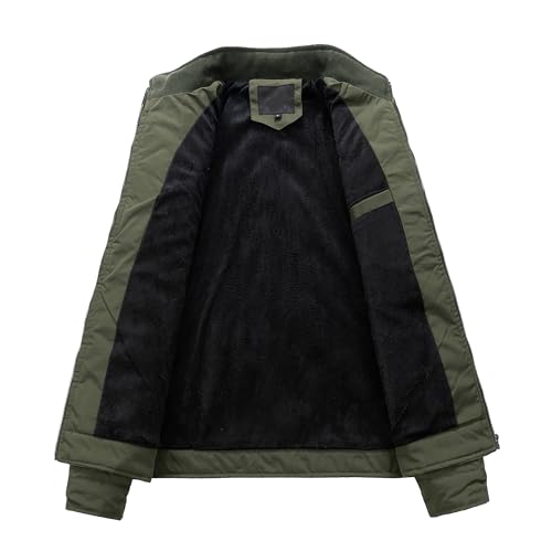 Men's Diamond Quilted Shirt Jacket Lightweight Shacket Jacket Quilted Button Down Jackets3