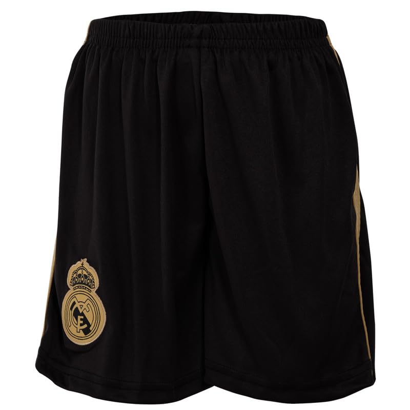 Maillot de Football R. Madrid #9 Mbappe Édition Spéciale Dragon Noir Enfants Nouvelle Saison Shorts Tailles Jeune
