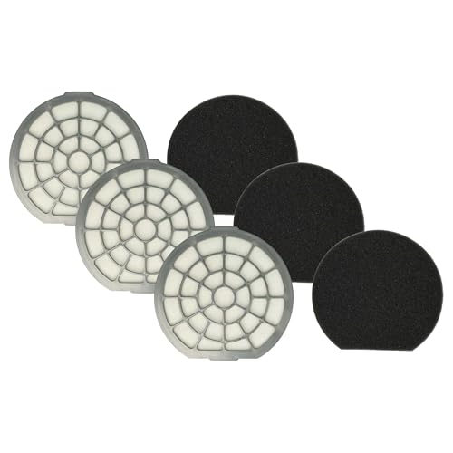 vhbw 3x dual motor protection filter Replacement for Dirt Devil 5050001 for Vacuum Cleaner