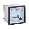 AC 0-20A 1A 2A 3A 5A 10A 15A 20A 30A 50A Analog Panel Ammeter Gauge Ampere Current Meter SQ-48 2.5 Error Margin 1Pcs(3A) #2