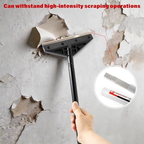 Image of Gomake 8 inch Replacement Floor Scraper Blades 5 -Pack, Compatible with 8 INCH Telescoping Floor Scraper for Glass Clean,Paint,Old Label,Decal Sticker,Adhesive Remover (Only 8 inch Blades)