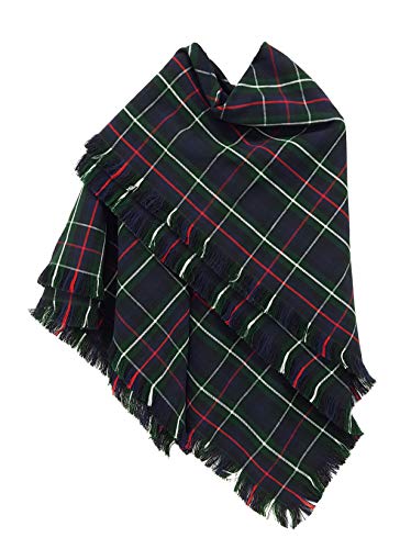 The Celtic Croft MacKenzie Tartan Homepun Shawl