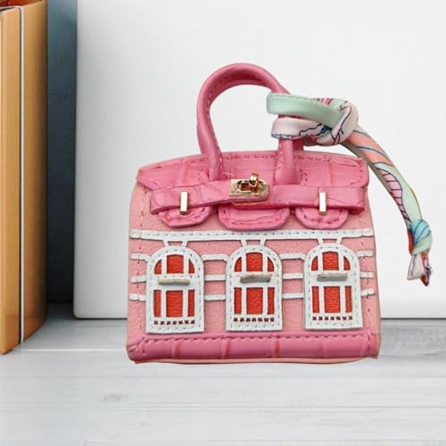 Image of Car Keychain Cover Organizer Beauty Makeup Creative Cute Change Purse Wallet Pink| Motors | Parts & Accessories |Key Chains|1 Mini Headphone