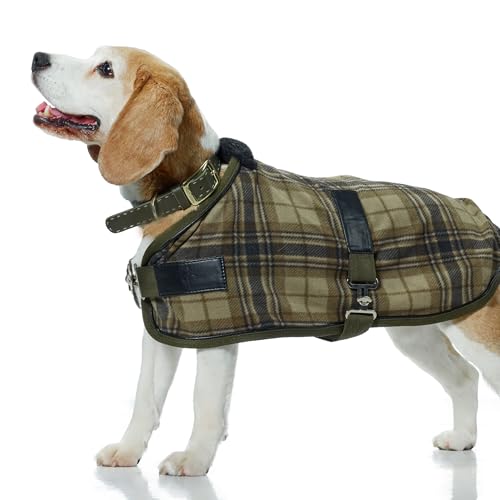 Veste en polaire recyclée pour chien Preston II olive XL Pet Passion