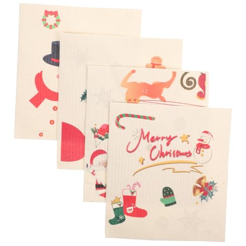 Servilletas de tela navideñas PRETYZOOM, el detalle ideal para regalar y vestir cocinas 2
