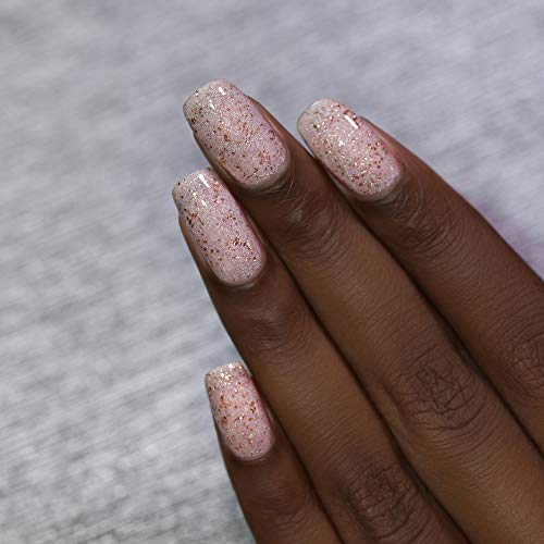 Image of ILNP Compass - Metallic Copper Flakie Topper Nail Polish