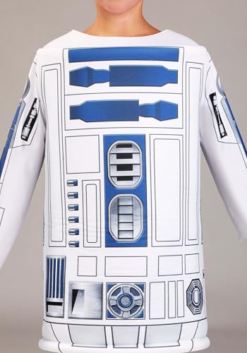 Disfraz infantil R2-D2 Star Wars con túnica y gorra miniatura 7