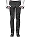 Devil Fashion Uomo Pantaloni Nero Broccato Gotico Steampunk Vintage Aristocrat - Nero, Nero, XXL