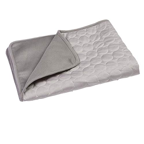 Pet Cooling Mat For Dog Cat Mat Bed Self Cooling Mat Pad Ice Silk Cooling Mat Cool Fabric Soft Pets Summer Sleeping Mattress For Small Medium And Large Dogs — image 1