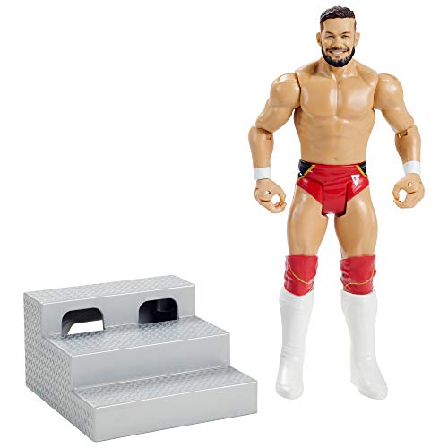 WWE Wrekkin’ 6-inch Action Figure with Pull-Back Activated Move Like Slamming, Punching or Kicking, Lock Tight Grip & Wreckable Accessory