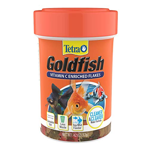 Tetra Goldfish Flakes, Nutritionally Balanced Diet For