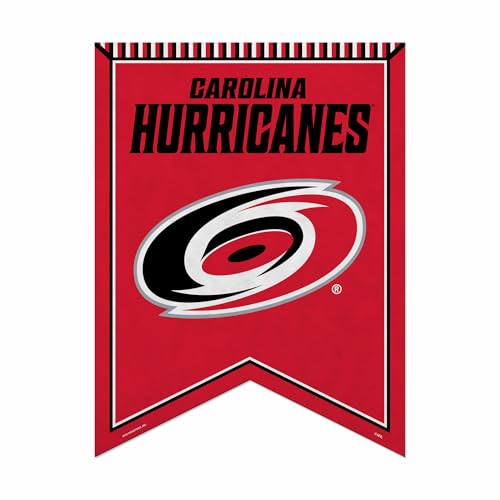 Fanion de la LNH Carolina Hurricanes feutre pour habiller un mur vide