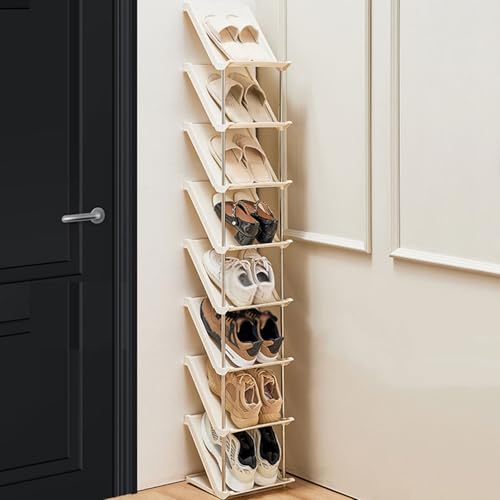 Rangement chaussures multifonction étroite étagère gain de place
