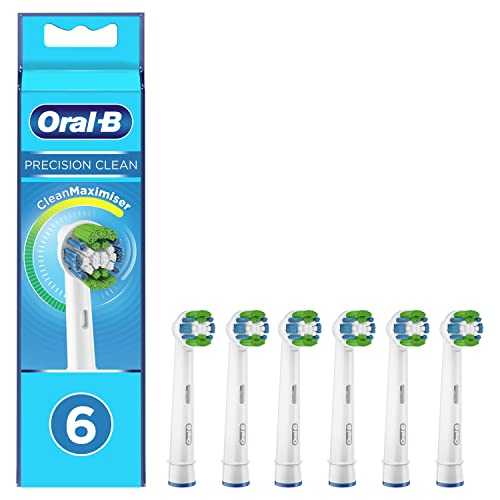 Oral-B Precision Clean Brossettes De Rechange Clean Maximiser Pour Brosse À Dents Électrique Jusqu’À 100 pour cent D’Élimination De La Plaque Dentaire,...