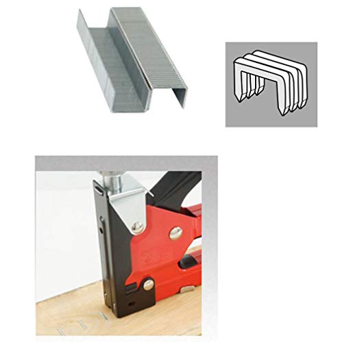 5000 NUZAMAS Heftklammern für den Außenbereich - 11,3 mm x 8 mm x 1,2 mm - Starke und scharfe Hochleistungsheftpistole, Nachfüllpackung für Hefter, Rahmen, Holzbearbeitung