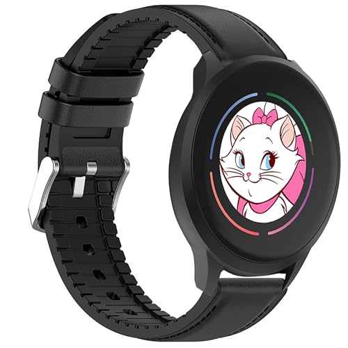Bracelet iTouch Sport 4 silicone respirant et cuir 20mm confortable