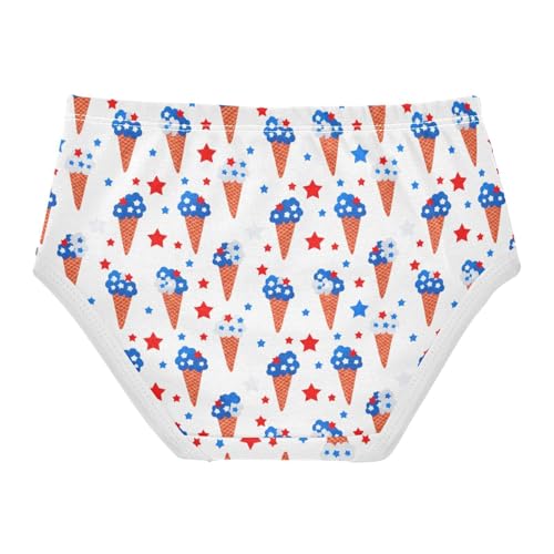 Girls' Underwear Summer American Ice Cream Star Toddle Brief Panties 23029902