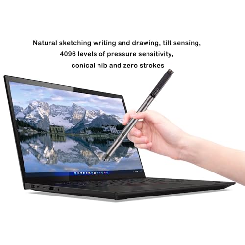 Image of Pen Pro for Lenovo Pen Pro Compatible with ThinkPad P52 /ThinkPad X1 Tablet Gen 3 (20KJ,20KK) /ThinkPad X1 Extreme (20MF, 20MG),AES 2.0 Protocol