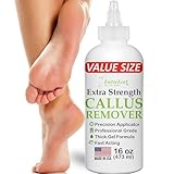 Dr. Entre's 16oz Callus Remover Gel: Extra Strength Value Size, Callus Remover for Feet, Pedicure Tools Supplies, Dead Skin Remover, Foot Care