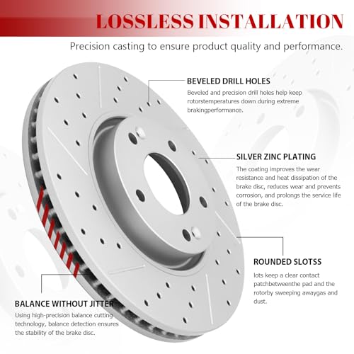YXPCARS Brake Kit Review: Best Drilled - Slotted Upgrade for Elantra and Forte? - Image 3