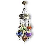 Turkish Authentic 7 Globe Mosaic Chandelier Mosaic Lamp Moroccan Lantern