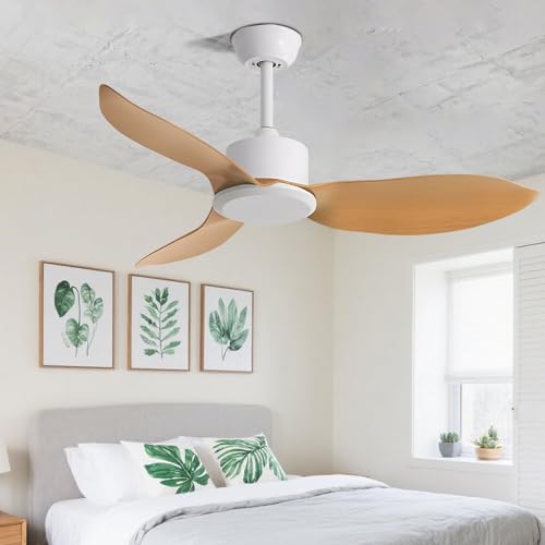 Ventilateur de plafond 3 pales moderne ventilateur de plafond télécommandé - 2