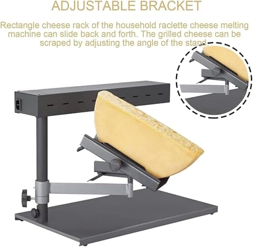 Machine à fondre le fromage à chauffage rapide en 40 secondes avec angle réglable - 5