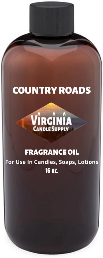 Country Roads Fragrance Oil (Our Version of The Brand Name) (16 oz Bottle) for Candle Making, Soap Making, Tart Making, Room Sprays, Lotions, Car Fresheners, Slime, Bath Bombs, Warmers……
