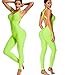 KIWI RATA Womens Butt Lift Blackless Workout Yoga Jumpsuit Sleeveless Bandage Fitness Sport Gym Romper Playsuit